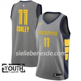 Kinder NBA Memphis Grizzlies Trikot Mike Conley 11 2018-19 Nike City Edition Grau Swingman